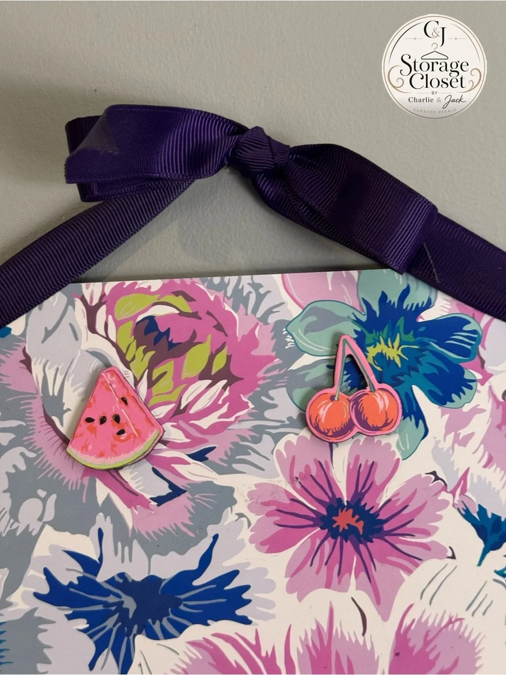 Vera Bradley Floral Hanging Magnetic Board
